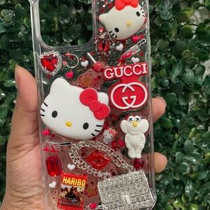 Hello Kitty Red and White Phone Case